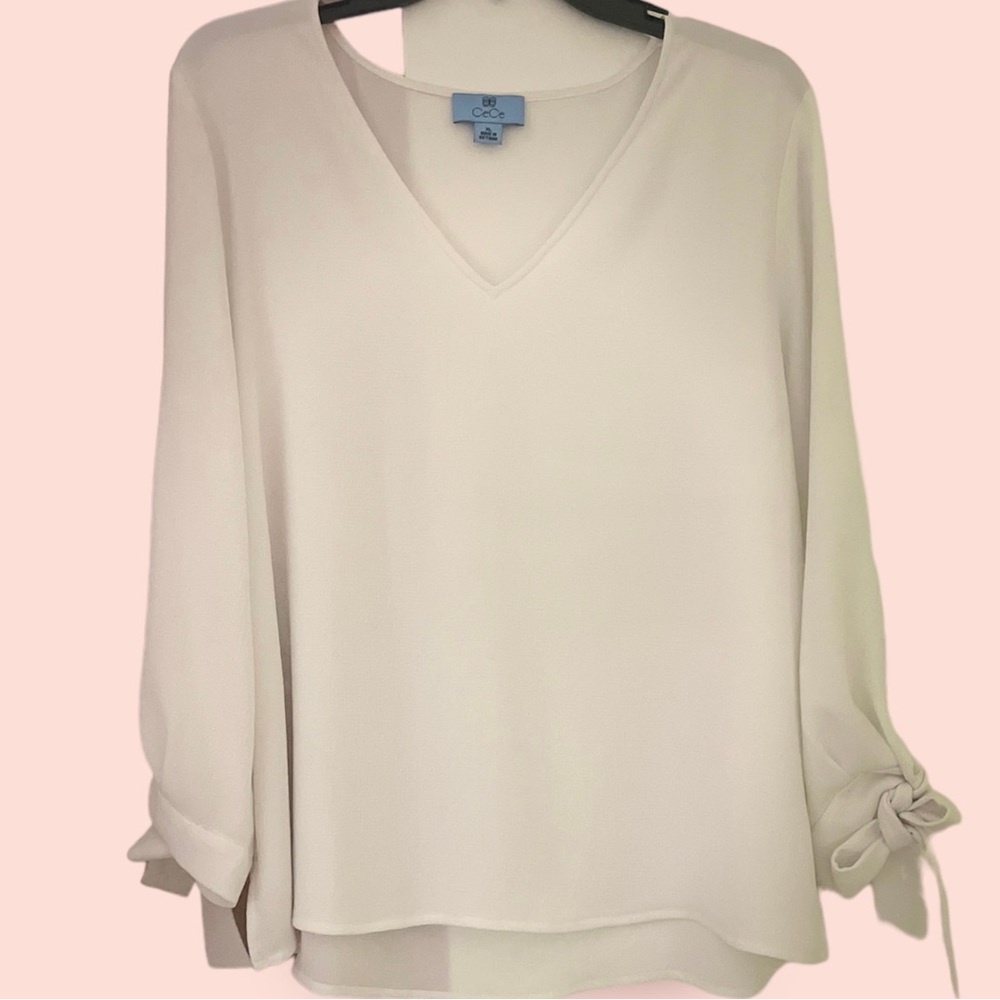White Cece Blouse
